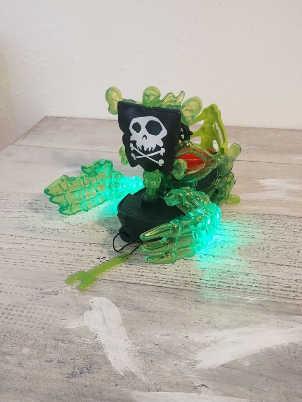 Pirate Toy with LED Lights and Flag imaginext ghost pirate no figure